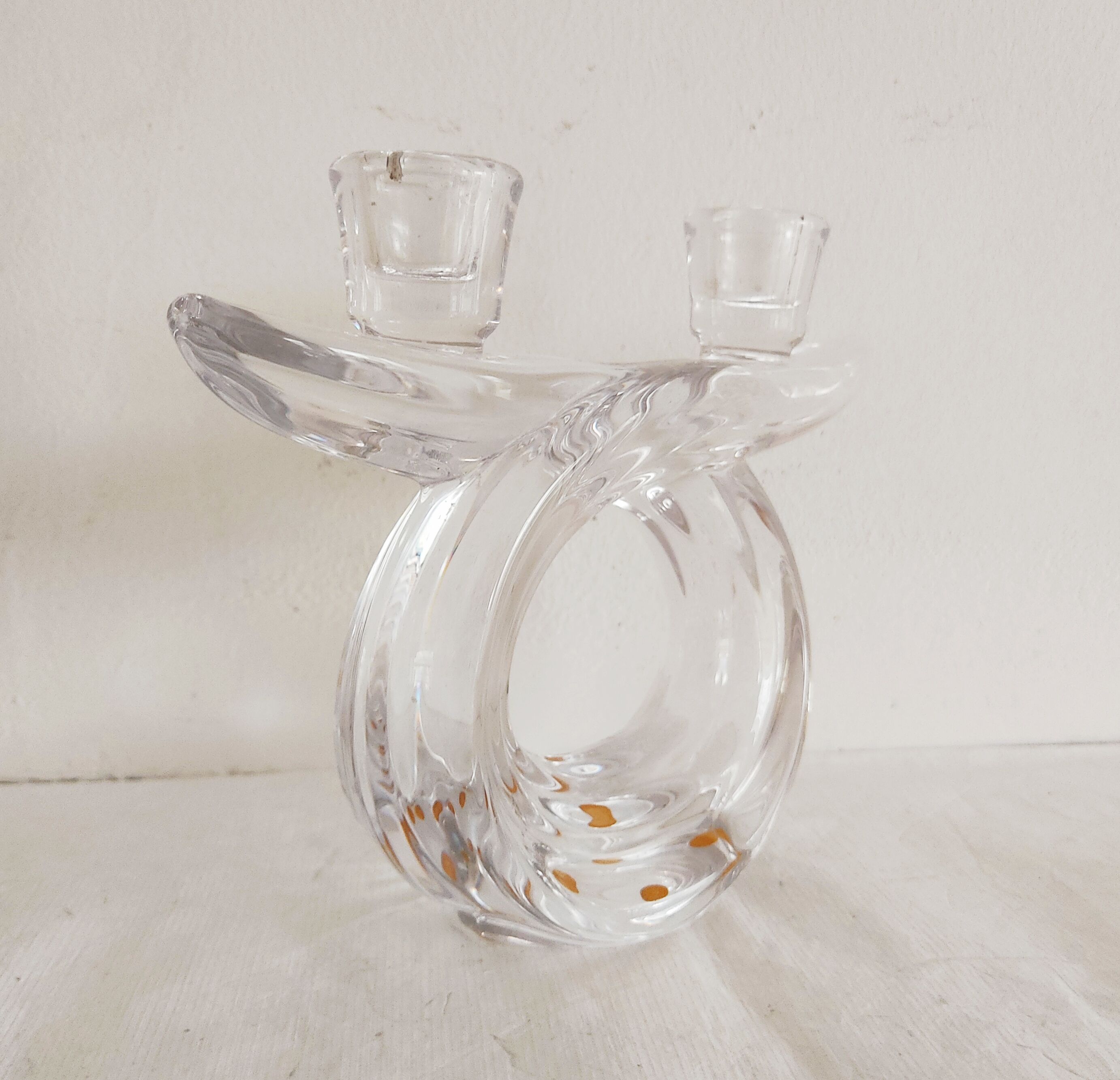 Bougeoir en cristal Vannes France