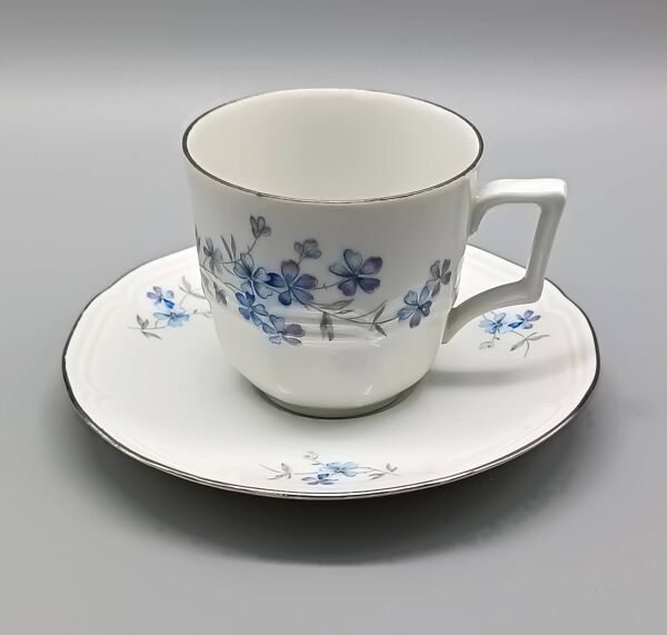 SERVICE à café porcelaine blanche Bareuther Waldassen Bavaria Germany