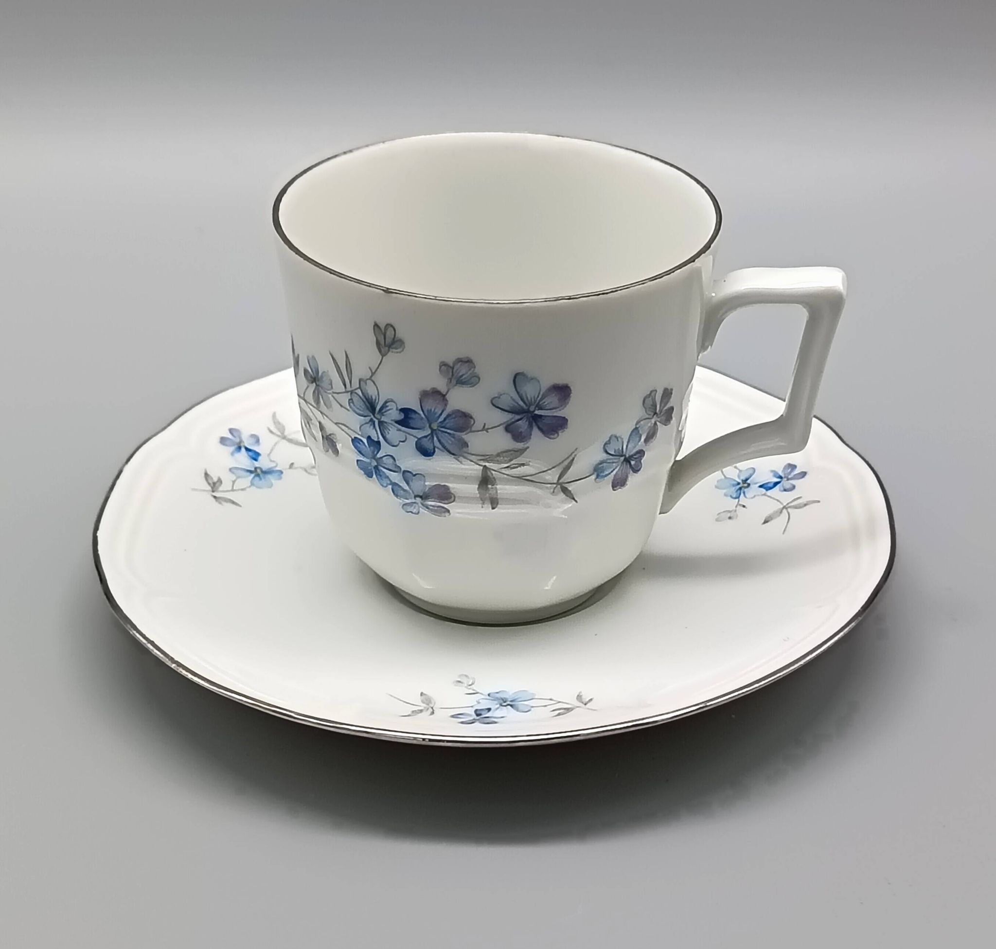 White porcelain coffee service Bareuther Waldassen Bavaria Germany
