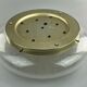 XL 60s 70s Lamp Light Plafoniere Flush Mount Ice Glass Hillebrand 60s