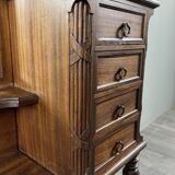 Coiffeuse avec miroir triptyque de style Louis XVI, XXe siècle