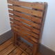 Folding tabouret