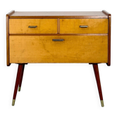 Mid-Century Modern Telephone Bench / Small Sideboard