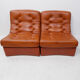 Vintage leather sofa 1970s