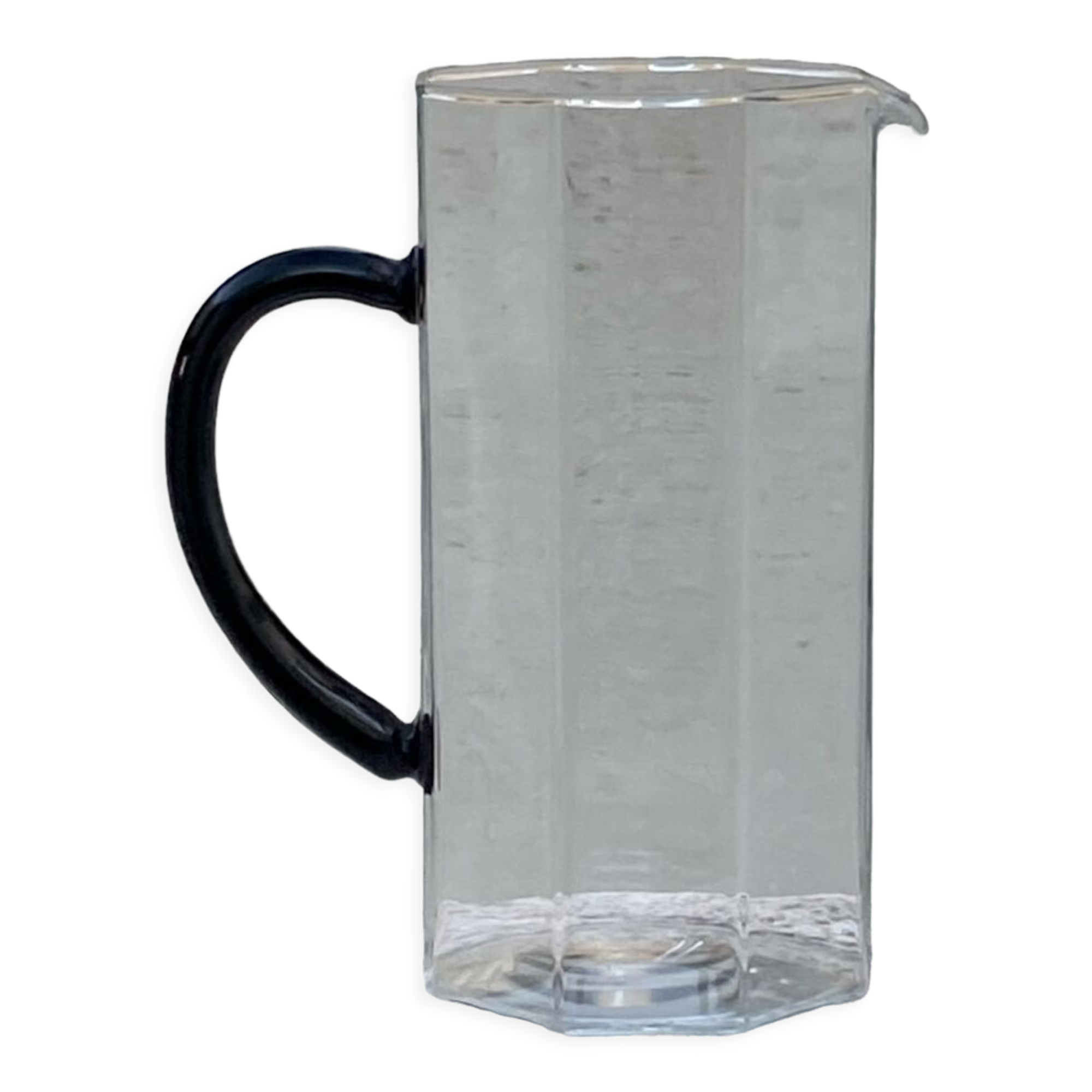 Antique glass carafe