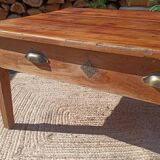 Table basse bois massif