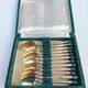 Set of boxed silver teaspoons
