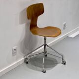Swivel chair Model 3113 by Arne Jacobsen, Fritz Hansen, 1960s