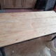 Old table feet turned