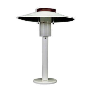 White bedside lamp, Danish design, 1960s, production: Denmark