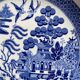 Justified plate China "Old Willow"