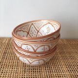 Lot of Moroccan seral bowls