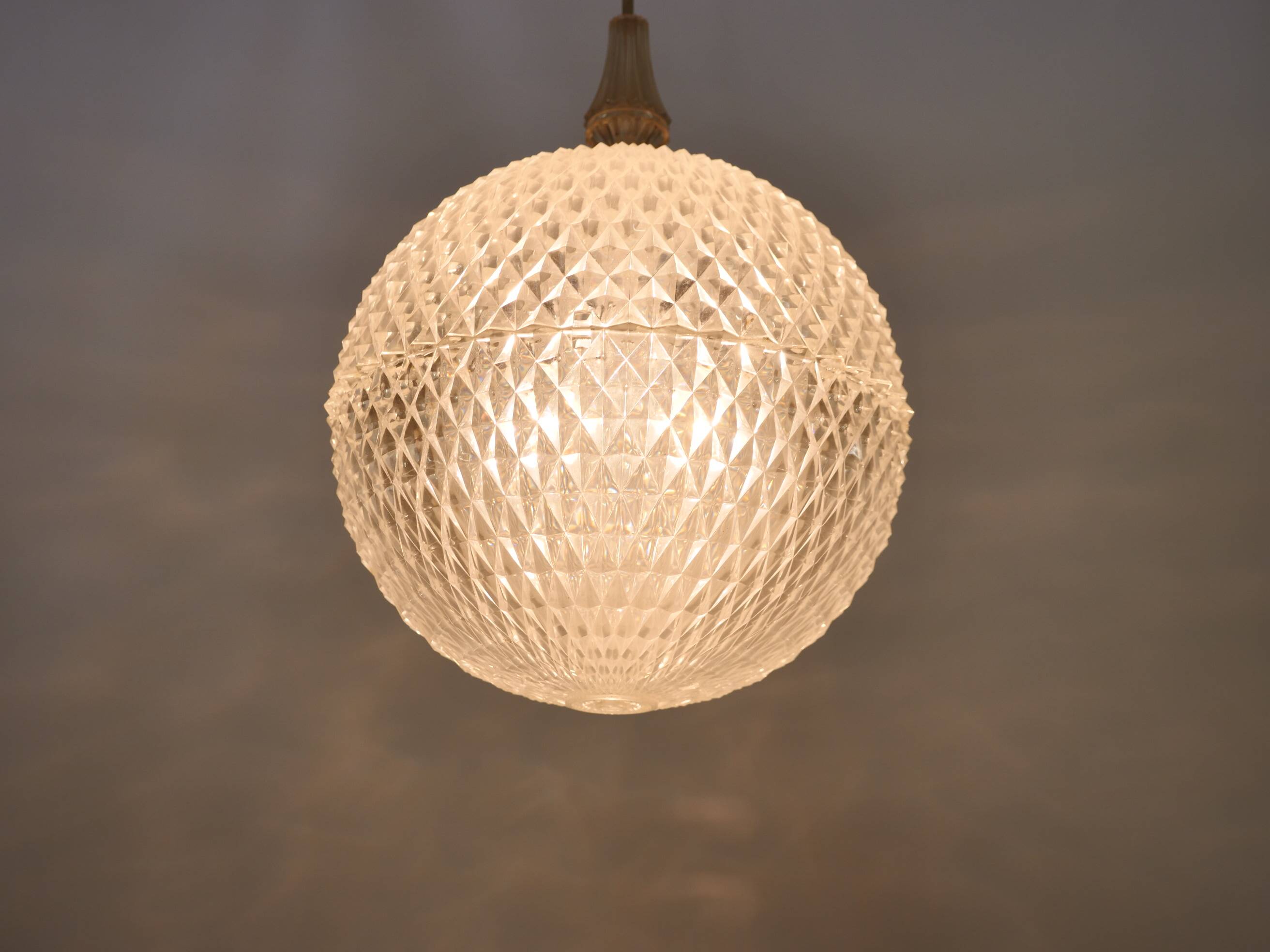 Space Age ceiling lamp in Acryl by Aloys Gangkofner for Erco, 1970s