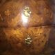 Curved dresser in Louis XV-style marquetterie