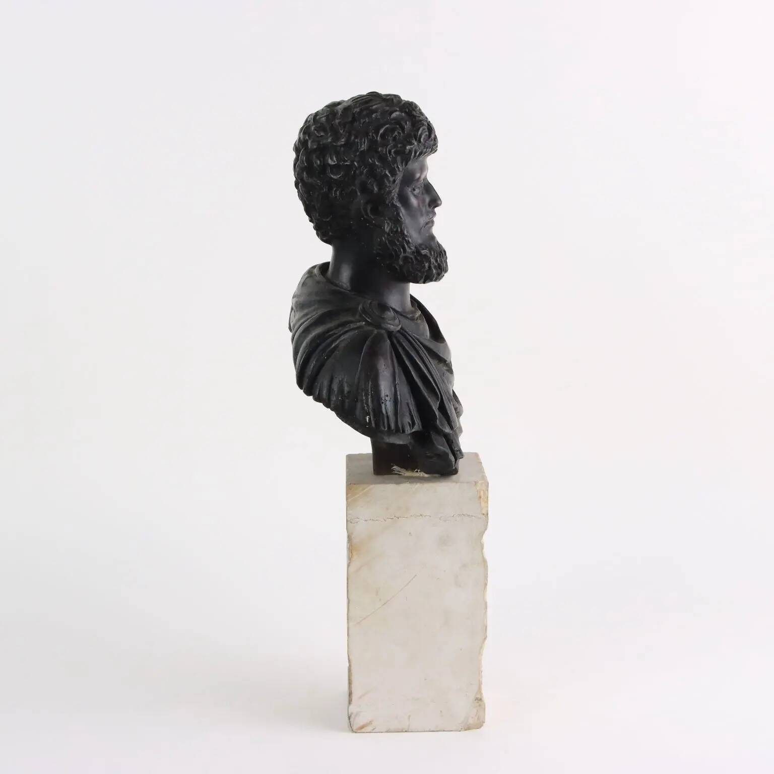 Ancient bronze sculpture of Marcus Aurelius, Chiurazzi Foundry Naples 1900s