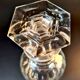 Title: Large Georgian Crystal Decanter – 3-Ring Neck & Stopper