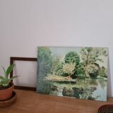 Country oil painting