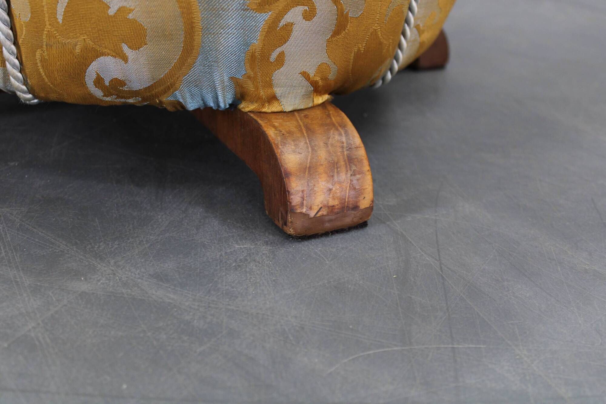 Tabouret Art Déco des années 1940, Tchécoslovaquie