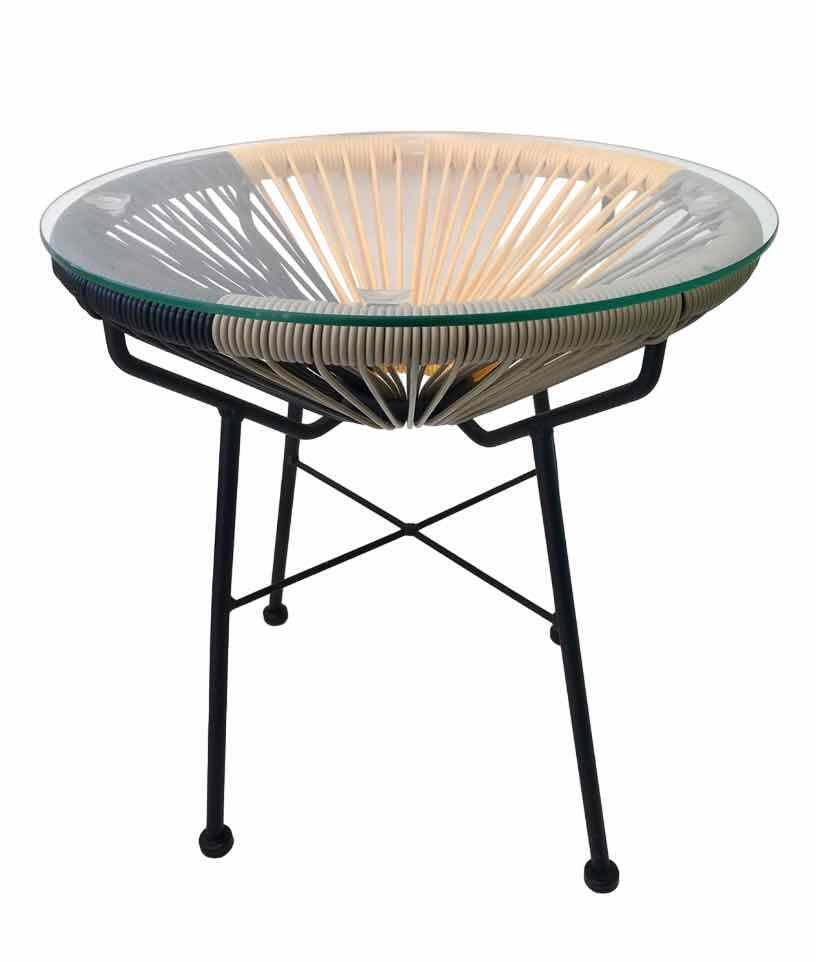 Scoubidou designer coffee table