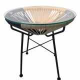 Scoubidou designer coffee table