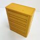 Yellow cabinet model "4964" by Olaf Von Bohr for Kartell, 1970