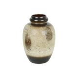 Fat Lava Vase XXL West Germany Scheurich Cream Brown 286-51