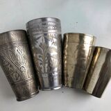 Set of 4 Indian timpani