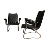 Pair of dutch lounge chairs 1960