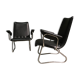 Paire de fauteuils hollandais des années 1960
