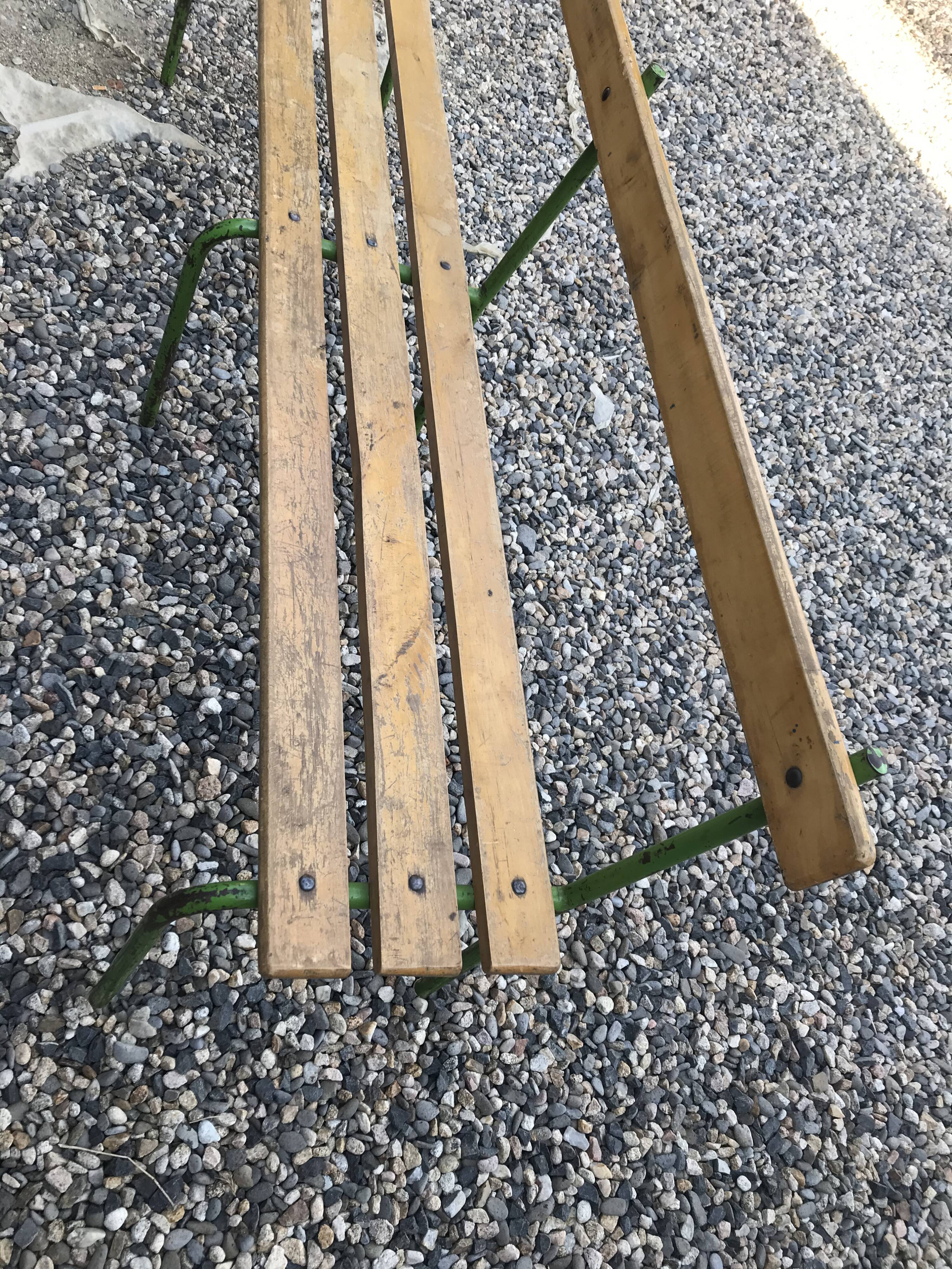 School bench 50s