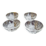 4 ice cups, ramekins or bowls Total
