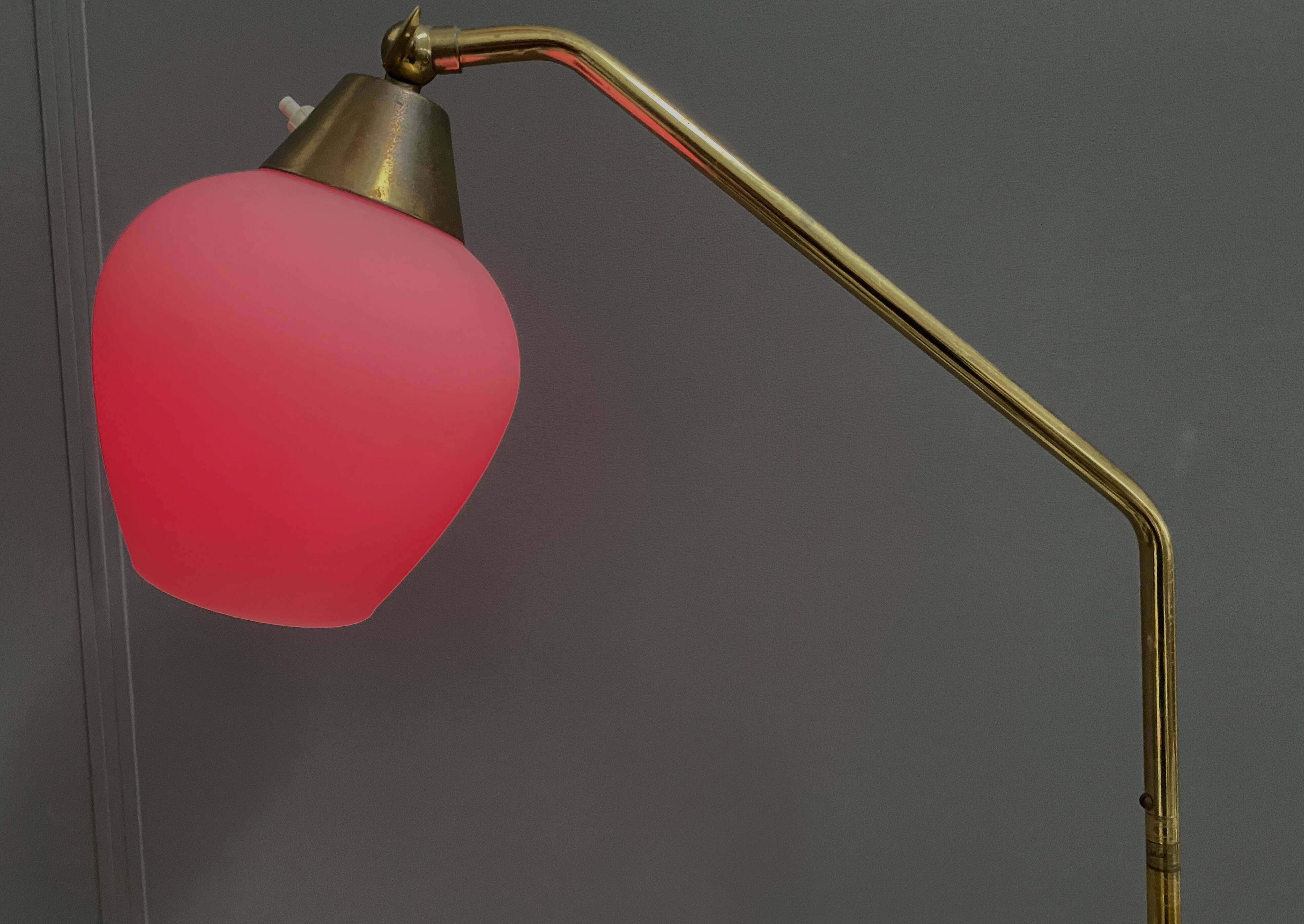 1960s Floor lamp  minimalistic MCM