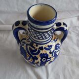 Small blue vase