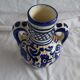 Small blue vase