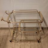 Bar cart, designed by F. Orsenigo, Orsenigo, Italy, 1980s