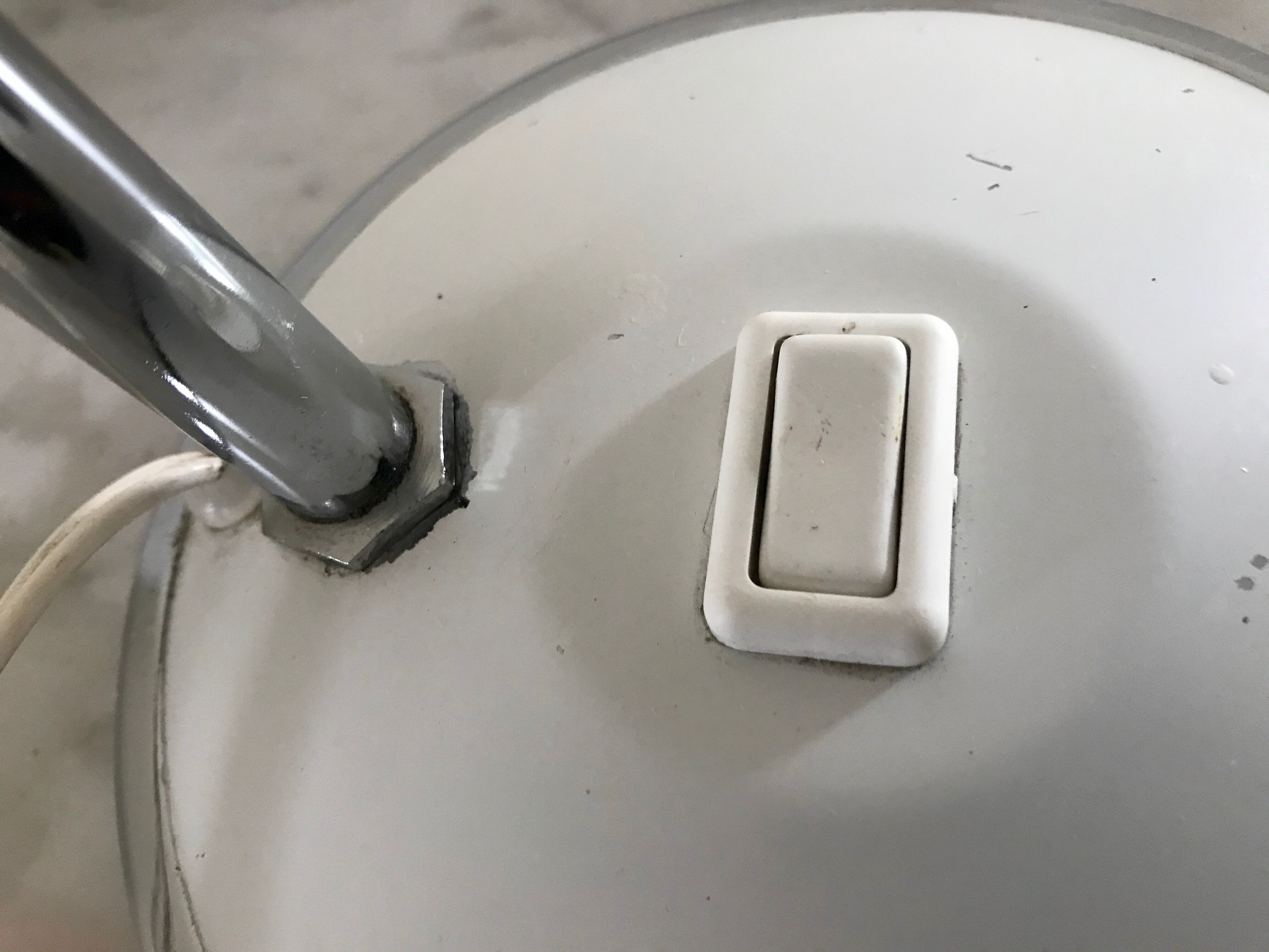 Orientable office lamp circa 1960