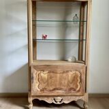 Walnut sideboard or display cabinet