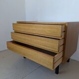 Small chest of drawers, bedside table from the 60s, rosewood.