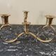 Gilded brass chandelier