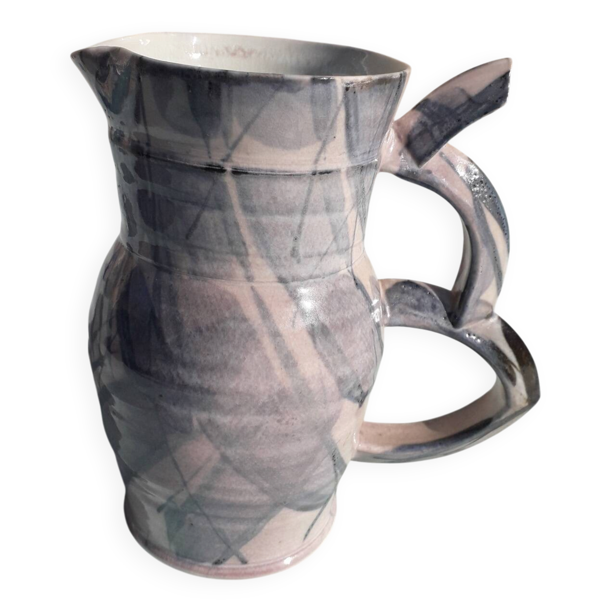 Stoneware pitcher design La Borne