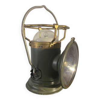 Old military lamp