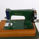 Vintage travel sewing machine Necchi