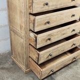 Oak chest of drawers five drawers