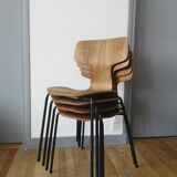 Teak Hammer Chair by Arne Jacobsen for Fritz Hansen