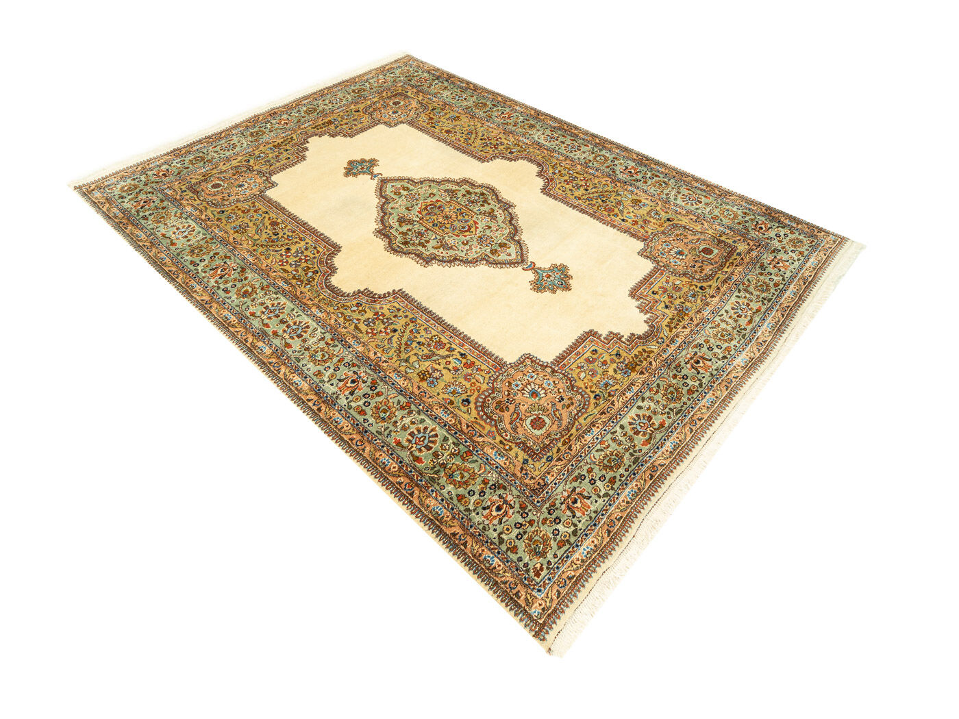 1960s kashmar carpet, 255 x 335