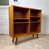 Vintage Scandinavian teak bookcase, 60s