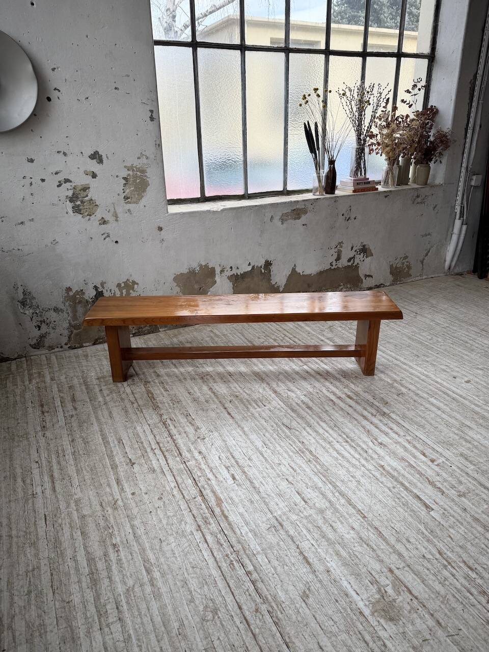 Chapo S14 blonde oak bench 172cm vintage