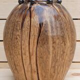 Large enamelled stoneware vase Joseph TALBOT La Borne