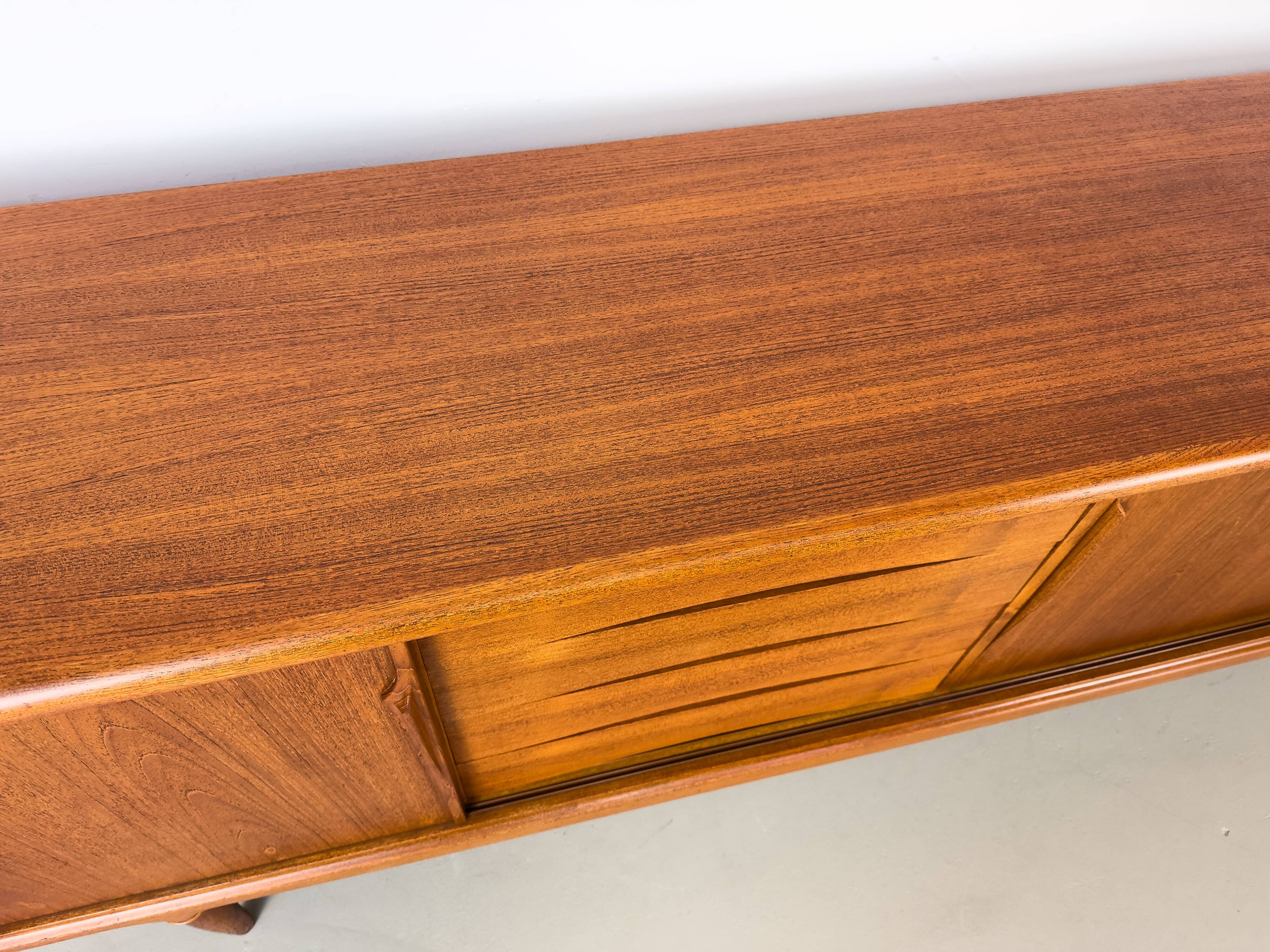 Danish teak sideboard by Axel Christensen / ACO Møbler, 1960s