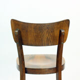 Chairs in walnut veneer by Tatra, Czechoslovakia 1960